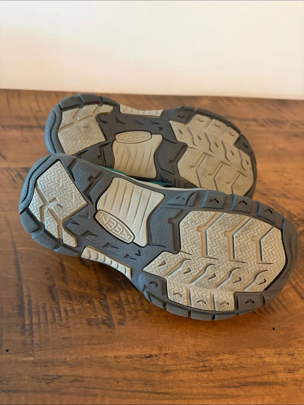 Keen Kids Teal with Yellow Accent Closed-Toe Sandals